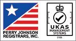 Perry Johnson Registrars logo